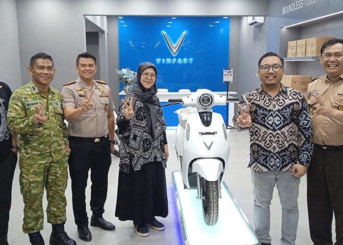VinFast Resmi Buka Dealer di Majalengka, Outlet ke-50 di Indonesia, Dorong Penggunaan Motor Listrik
