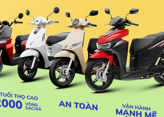 Jangan Sampai Kelewatan! 4 Motor Listrik VinFast Siap Rilis di Indonesia, Harganya Ngga Sampai Rp20 Juta