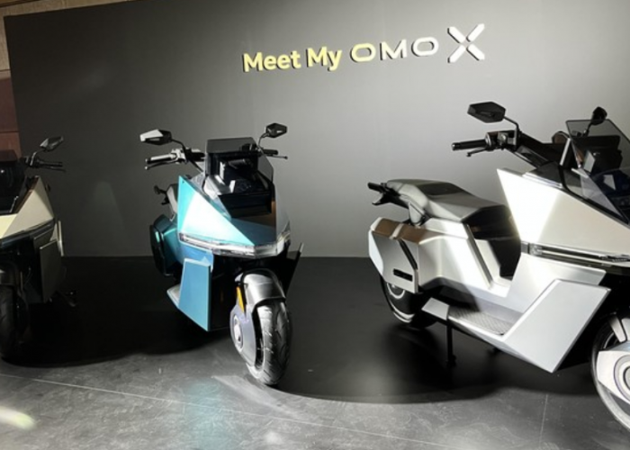 Baru Pertama di Dunia, Motor Listrik Omo X Hadir di Indonesia dengan Fitur Berdiri Sendiri dan Jarak 260 Km