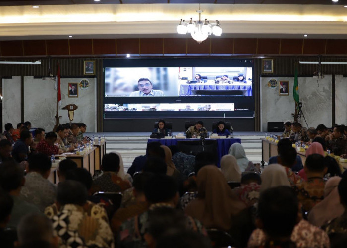 Buka Rakerda Kanwil BPN Jatim, Sekjen ATR/BPN Tekankan Disiplin Perencanaan Anggaran 2026