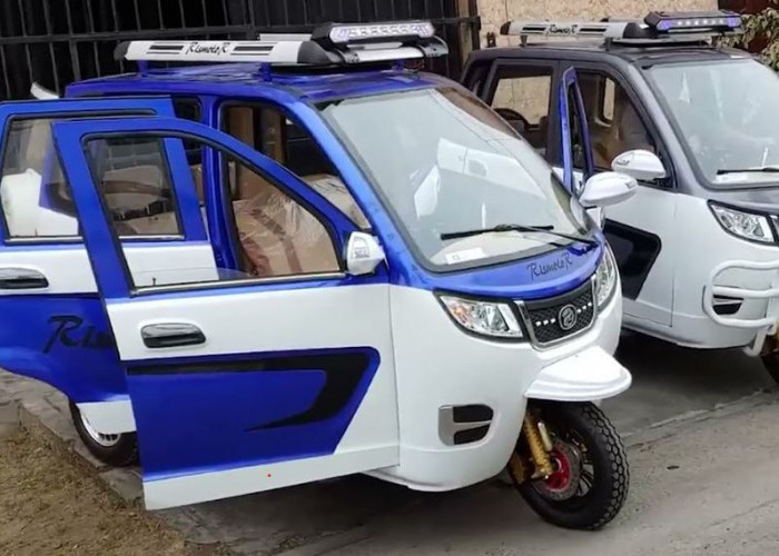 Muat Hingga 3 Orang & Tembus 100 Km, 4 Motor Listrik Roda Tiga Ini Cocok Untuk Keperluan Keluarga dan Usaha