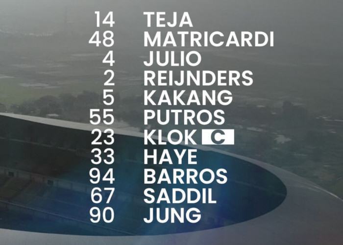 Starting Line Up Persib Bandung vs Dewa United, Trio Timnas Main Sejak Awal