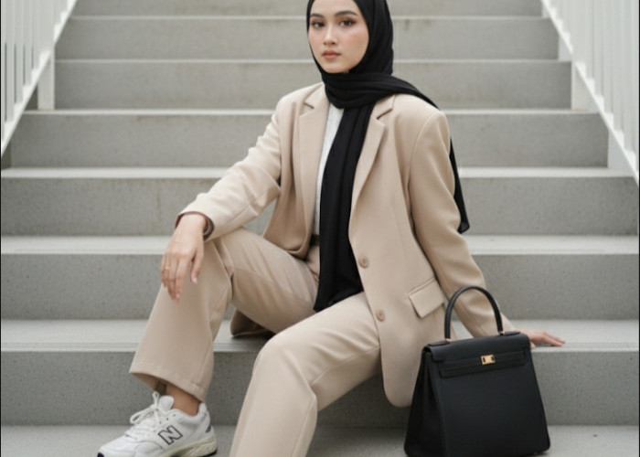 Elegan Banget! Kumpulan Prompt Gemini AI Wanita Berhijab Terlihat Real, Cantik Natural Mirip Wajah Asli