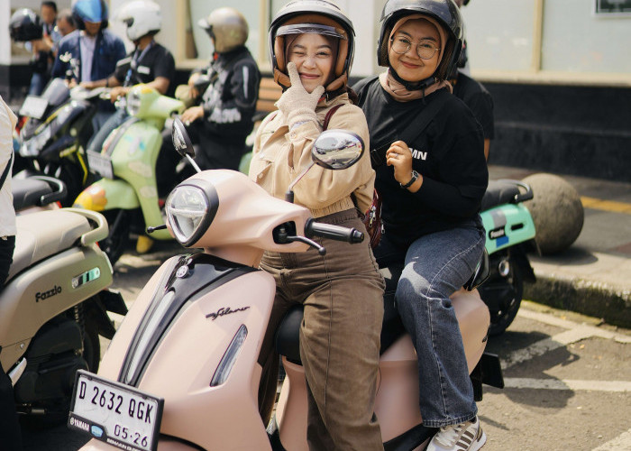 Yamaha Jawa Barat Kolaborasi Bersama ISMN Gelar 'New Media Creative Ride' di Kota Bandung