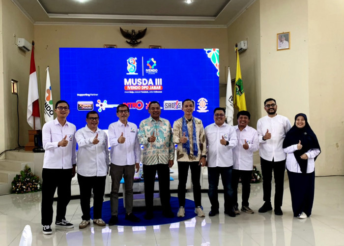 Indra Subarsyah Pimpin IVENDO Jawa Barat 2026–2030, Industri Event Bidik Pertumbuhan Ekonomi Kreatif