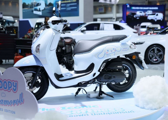 Honda Scoopy Cinnamoroll Edisi Terbatas Tampil Beda, Imut, Irit, Full Fitur Kekinian, Harga Ramah Kantong