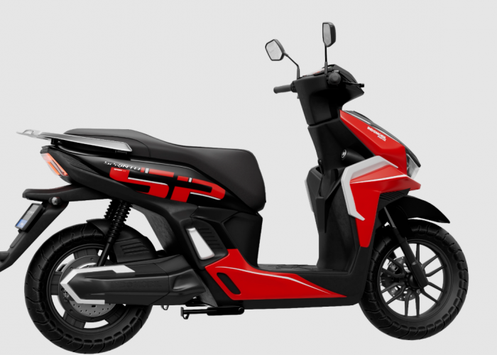 Kenalin Motor Listrik Sprinto yang Desainnya Mirip Honda Vario 125, Cek Harganya Lebih Murah dari Vario?