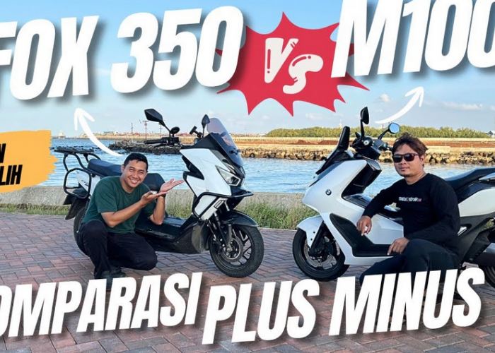 Perbandingan Skutik Uwinfly M100 Vs Polytron Fox 350, Mana Motor Listrik yang Lebih Layak Dibeli di 2026?
