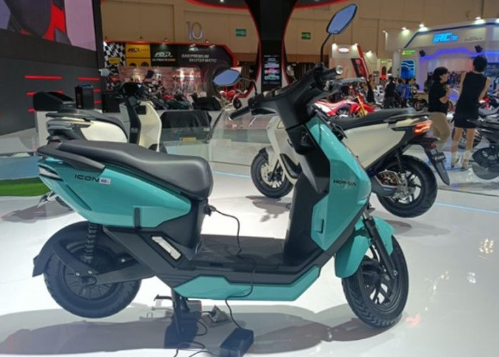 Motor Listrik Honda Icon E Ramping dan Irit Baterai, Solusi Atasi Macet Perkotaan, Ini Spesifikasi Lengkapnya