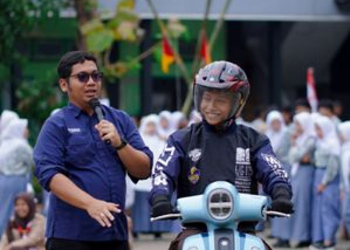 SCHOOL OF SKENA YAMAHA Kembali Hadir di Tasikmalaya, Jadi Momen Perkenalkan FAZZIO SPECIAL EDITION SUNSET BLUE
