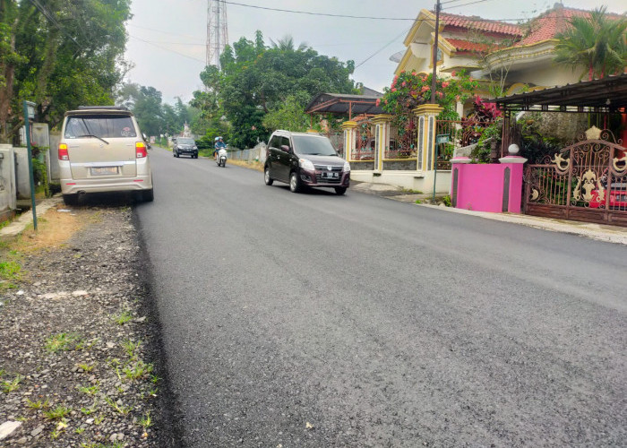 MANTAP,  Kini Sebagian Jalan Cigasong-Talaga-Cikijing Sudah Mulus