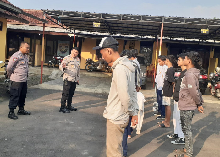 Bikin Resah Warga, Belasan Anak Sekolah SMP Assayidah Cirebon Diamankan Polsek Sukahaji