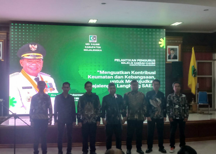 Pelantikan KAHMI Majalengka, Bupati Eman Dorong Sinergi Wujudkan Majalengka Langkung SAE