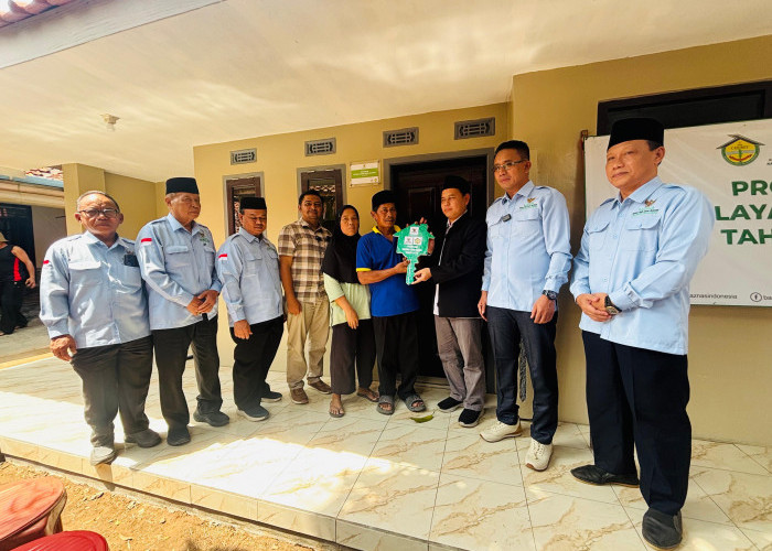 BAZNAS RI Resmikan Rumah Layak Huni Pertama di Majalengka,Rampung Hanya 18 Hari