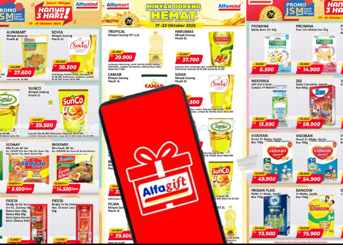 Katalog Promo Alfamart untuk Hari Ini, 17 Oktober 2025 Spesial Perayaan HUT  ke-26 Belanja Makin Hemat