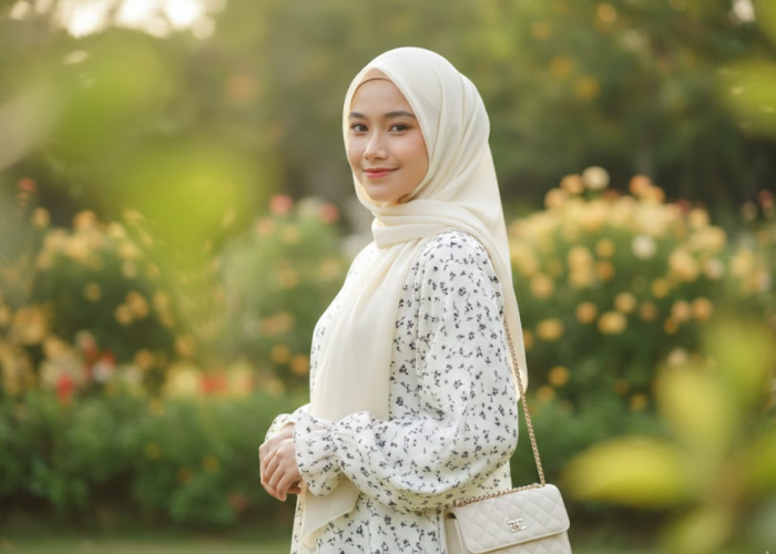 Kumpulan Prompt Gemini Ai Foto Wanita Berhijab Cantik Natural dan Elegan, Edisi Bulan Suci Ramadhan 1447 H