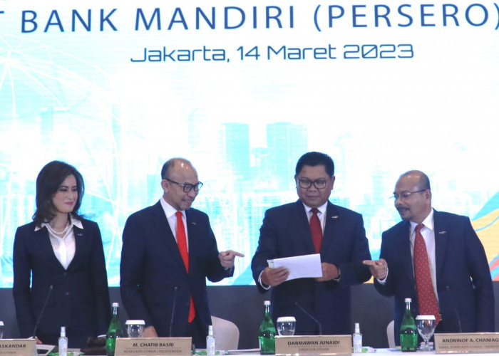 TOK! RUPST Bank Mandiri Sepakat Tebar Dividen Rp 24,7 Triliun, Investor Dapat Rejeki Nomplok