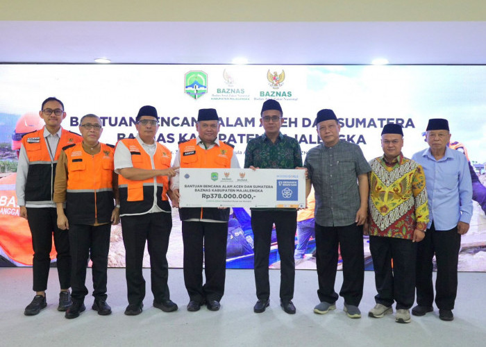 BAZNAS Majalengka Salurkan Rp590 Juta untuk Korban Bencana Aceh, Sumatra, dan Warga Lokal