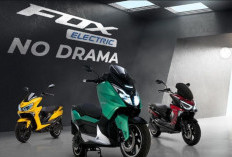 Mulai 1 Jutaan Saja Sudah Bisa Pulang Motor Listrik Mirip Nmax, Berikut Kredit Motor Listrik Polytron Fox 500 