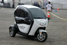 Solaris R-3 Motor Listrik Roda Tiga Kabin Tertutup Anti Hujan, Dibanderol 26 Juta, Cicilan Segini per Bulan