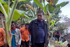 Bupati Eman Tinjau Tanah Bergerak Malausma, 35 KK Mengungsi dan Relokasi Disiapkan