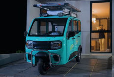 Skema Kredit & Harga Motor Listrik Roda 3 Kabin Tertutup Ber-AC Premium, Angkut Hingga 300 Kg Tembus 80 Km