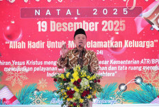 Buka Perayaan Natal 2025 ATR/BPN, Menteri Nusron Tekankan Spirit Kemanusiaan dalam Pelayanan