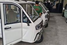 Rekomendasi Motor Listrik Roda 3 Tertutup Anti Hujan dan Terik Matahari watt listrik 3000 Bisa Tempuh 100 Km