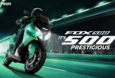 Skutik Maxi Premium Mirip PCX Bisa Dicicil Mulai Rp700 Ribuan, Cek Skema Kredit Motor Listrik Polytron Fox 500
