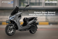 Mau Ringan di Awal atau Bebas Bulanan? Ini Harga Sewa Baterai Motor Listrik Polytron Fox R & Skema Tanpa Sewa