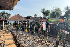 Meski Berpuasa, Satgas TMMD Ke-127 Kodim 0617 Majalengka Kebut Irigasi Sindangwangi