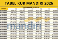 Bungan Rendah! Tabel Angsuran KUR Mandiri 2026 Pinjaman Rp30 Juta Terbaru!