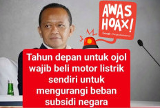 HOAKS! Tidak Ada Aturan Motor Listrik Wajib untuk Ojol di 2026, Menteri ESDM Bahlil Lahadalia Angkat Bicara
