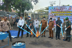 2,6 Juta Batang Rokok  Ilegal Dimusnahkan