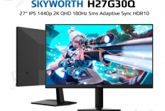Skyworth H27G30Q, Rekomendasi Monitor Gaming Seharga 2 Jutaan Terbaik di Market, 200 Hz Panel Super IPS