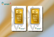 Harga Emas Antam Hari Ini Turun Usai Lonjakan Tinggi! Imbas Konflik Timur Tengah?
