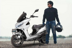Bisa Dicicil 300 Ribuan, Motor Listrik Polytron Fox R Tembus 130 Km Sekali Cas, Desain Maxi Ala NMax