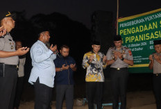 Polres Majalengka Bersama Pemkab Bangun Sumur Bor Jabar Aman di Desa Sangiang