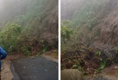Sempat Viral di Media Sosial! Akses Jalan Argapura Majalengka Tertutup Longsor, Warga Diimbau Tetap Waspada