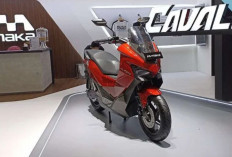 MAKA Cavalry Motor Listrik Lokal Gagah, Bodi Mirip NMAX dengan Jarak Tempuh 160 Km dan Torsi Besar