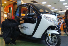 Motor Listrik Roda Tiga Kabin Tertutup dan Anti Hujan, Berikut Tabel Angsuran Solaris R-3 Balis Cicilan 1 Juta