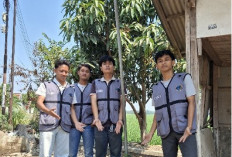 KKN-T Unma Fasilitasi Tempat Sampah Pilah di Setiap Blok Desa Pangkalanpari