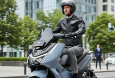 Cicilan Rp525 Ribu Dapat Skuter Maxi 5000 Watt Tembus 122 KM, Motor Listrik Uwinfly M100 Harga Terbaru 2026