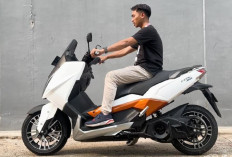 Cicilan Mulai 700 Ribuan, Motor Listrik Polytron Fox 500 Bergaya NMax Tenaga 5.000 Watt Tembus 130 KM
