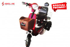 Banyak Diskon Akhir Tahun! Ini Daftar Harga Motor Listrik 3 Roda Terbaru Mulai Dari Entry Level Sampai Premium