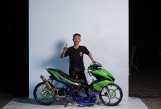 Modifikator Makassar Unjuk Kreativitas di CustoMAXi Yamaha 2026, AEROX Drag Style Jadi Jawara