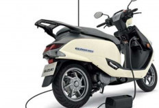 Desain Futuristik & Fitur Modern Suzuki e-Access, Skuter Listrik Ringan Jarak Tempuh 95 Km Harga 35 Jutaan  