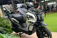 Tyranno Bikin Heboh, Motor Listrik Adventure 110 Km, Reverse Mode, Fitur Premium dengan Harga Rp25 Jutaan