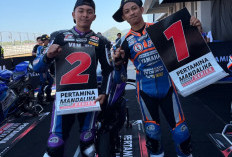 Tampil Konsisten, Rider Yamaha Pertahankan Puncak Klasemen Mandalika Racing Series dan Memenangi Race