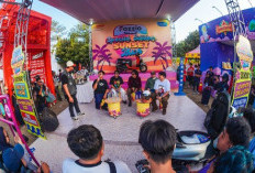 Guncang 'Lebaran Skena' Cherrypop 2026! Yamaha Luncurkan Fazzio Special Edition Sunset Blue Lewat Parade Unik